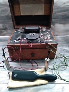 Antique Quack Medical Electricity At Home Rheotome Rheostat Device Steampunk