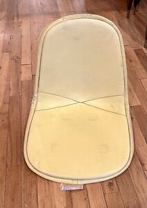 Eames Yellow Alexander Girard Naugahyde Cover For Herman Miller Side Shell Chair