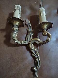 Vintage Antique French Sconce Wall Light