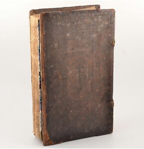 Antique Slavonic Old Believers Book