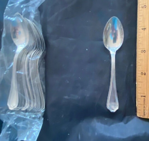 Reed Barton Hepplewhite Sterling Silver Set Of 4 Or 8 Or 12 Demitasse Spoons