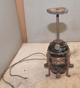 Early Antique Black Decker Electric Co Kent Oh 1 4 Hp Motor Collectible Tool