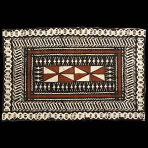 Fijian Masi Tapa Cloth Moce Island Lau Group