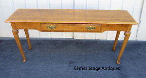 63543 Ethan Allen Console Hall Table Sideboard Server