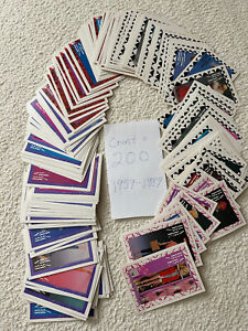 Barbie Collectible Fashion Trading Cards 1959 89 With Sheet 200 Cards Total