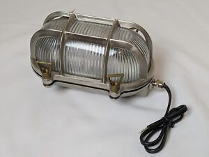 New Caged Marine Nautical Industrial Wall Light Ceiling Outdoor Lightning