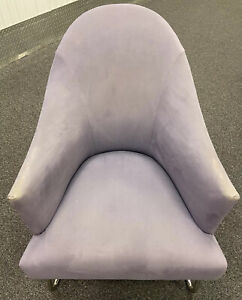 Donghia Mid Century Lounge Chair Light Purple