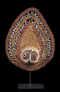 Yam Mask Masque Vannerie Wickerwork Papua New Guinea Tribal Art Oceania