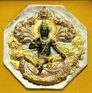 Thai Amulet Phra Jatukam Ramathap V Ak Ka Ra Ma Ha Set Tee 5 2cm Rare Real 