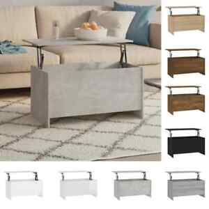 Coffee Table Lift Top End Table Accent Side Sofa Table Engineered Wood Vidaxl