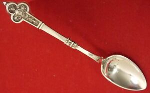 Antique Nouveau Sterling Silver Art Nouveau Spoon Lady S Face 27 G Beautiful 