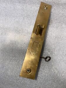 Antique P F Corbin 694 Mortise Lock Door Pat Nov 19 1778 With Key