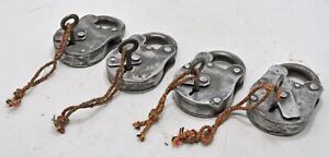 Lot Of 4 Antique Iron Pad Locks Original Old Hand Crafted Working With Key