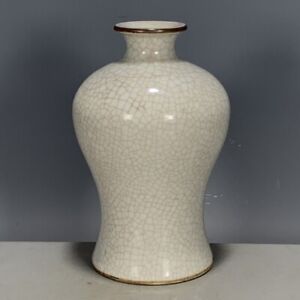 Chinese Porcelain Qing Dynasty Yongzheng White Glaze Plum Vase 6 29 Inch