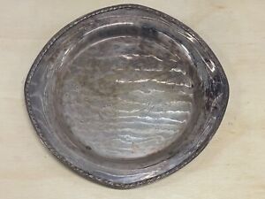 Wm William Rogers 7611 Vintage Silver Plated 13 W X 3 4 H Round Serving Tray