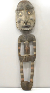 Papua New Guinea Large Wood Ancestor Figure Iatmul