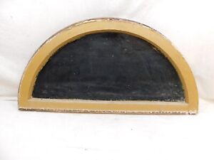 1800 S Stained Glass Window Round Top Victorian Style Textured Glass Original