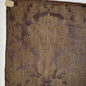 53x52 Cotton Linen Damask Bianchini Ferier Archive Unused Document Fabric Frenc
