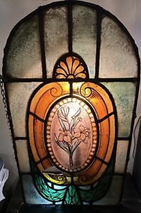Antique Gothic Stained Glass Window Leaded Glass Church Window Most Beautiful 