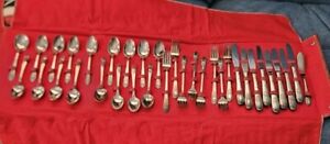 Wm Rogers Mfg Co X Plated Silver 60 Pieces