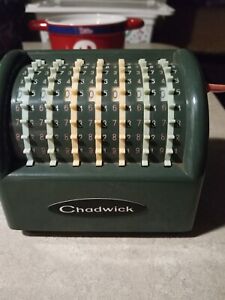 Vintage Chadwick Mini Calculator Handy Adding Machine Japan 1969 1 