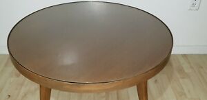 Rare Gilbert Rohde Herman Miller Mid Century Round Coffee Occasional Table