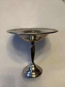 Vintage 6 Towle Weighted Sterling Silver Compote 710 Vintage Candy Dish 9 4oz