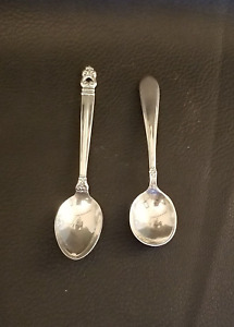 Sterling Silver Spoons International Silver Company Webster Co 