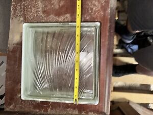 Glass Barn Window Square 8 X 8 X 4 Vintage Antique Salvage From Farm Wavy