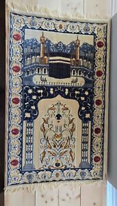 Vintage Fine Hand Woven Turkish Prayer Rug Istanbul 38x24