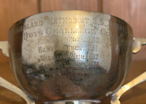 1930 Anniesland Scotland Vintage Silver Plate Trophy Trophies Loving Cup