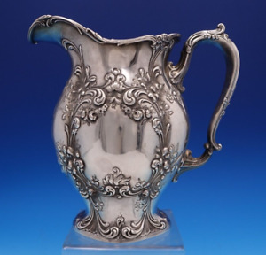 Chantilly By Gorham Sterling Silver Water Pitcher A418 9 X 9 X 5 1 2 7672 