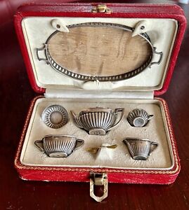 Antique Early 20th Century Sterling Silver Tea Set