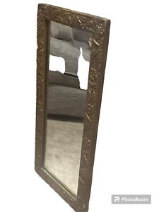 Vintage French Provincial Style Carved Gold Gilt Wall Mantle Mirror