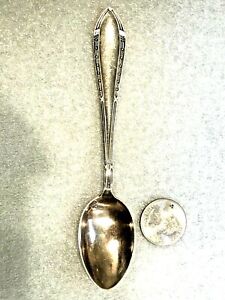 Vintag Russian Silver 875 Or 84 Zolotniki Tea Spoon