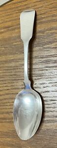 1925 Rockwell Coin Silver Serving Spoon