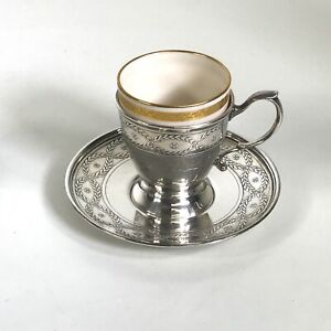 Tiffany Co Sterling Demitasse Espresso Cup And Saucer 7 Available 