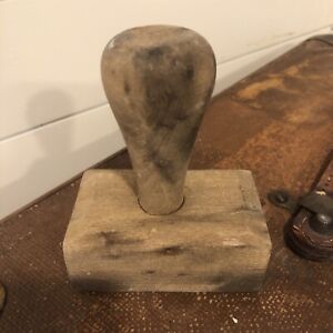 Antique 19th Century Butter Mold Stamp