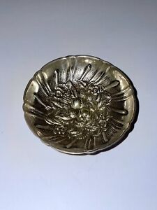 Vintage S Kirk Son Solid Sterling Silver Engraved Fruit Dish Tray 43