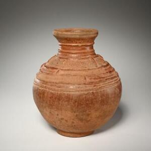 African Tribal Terracotta Clay Vessel Possible Water Pot 11 75 High