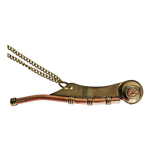Whistle 5 Brass Boatswain Whistle With Chain Bosun Call Pipe Nautical Marine