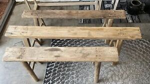 Antique Rustic Vintage Bench Handmade