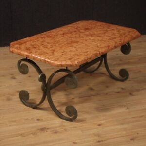 Coffee Table Furniture In Iron Marble Top Modern Design Living Room Table 900