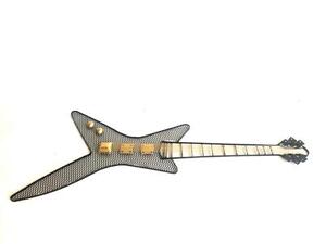 Mid Century Modern Metal Sculpture Guitar Attibuted Frederick Weinberg Musical