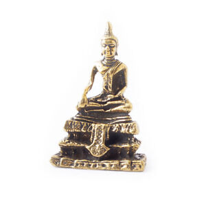 Vietguild S Antique Thai Buddha Bronze Figurine Statue Amulet