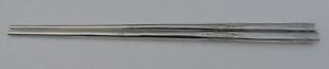 Sterling Silver 925 Japanese Chopstick Hand Chased Engraving 31g Vintage Rare
