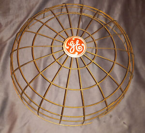 Front Grille Cage For Vtg 1940s Ge Ph2a1 14 Copper Sun Disc Electric Heater