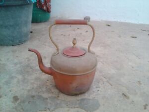A Very Intriguing Antique Moroccan Engraved Teapot From Around