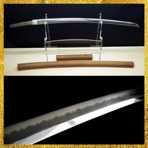 Japanese Katana Antique Shirasaya Samurai Tachi 26 41 Inch Real Sword 
