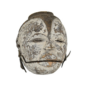 Ogoni Wood Mask With Articulating Mouth Nigeria